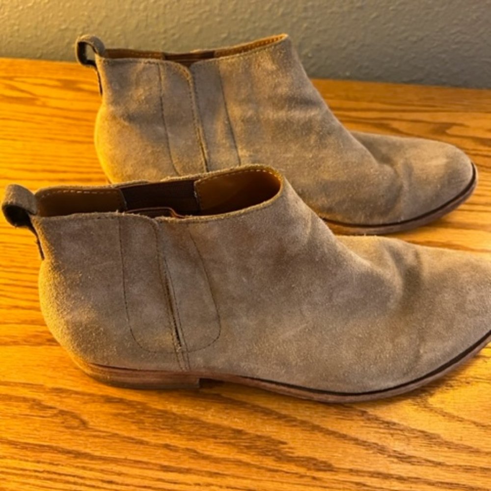 KorkEase Velma Suede Chelsea Boots. Light Brown. Siz… Gem